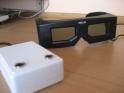 Okulary 3D Asus z interfejsem. Interfejs jeszcze w powijakach. Nie mam czasu go dokoczy.